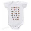 Awesome Woman Alphabet Funny Baby Onesie