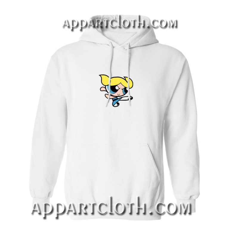 Powerpuff girl hoodie buttercup Clearance