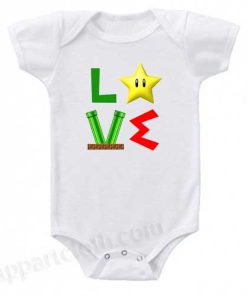 I Love My Bros Funny Baby Onesie