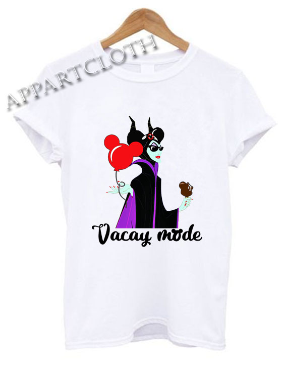 Maleficent Vacay mode Shirts