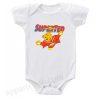 Super Ted Funny Baby Onesie