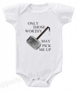 Thor Worthy Funny Baby Onesie
