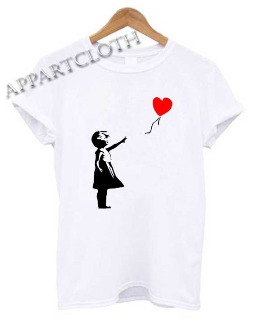 Banksy Girl With Balloon Shirts