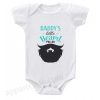 Daddy's Little Beard Puller Funny Baby Onesie