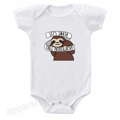 feminist baby onesie