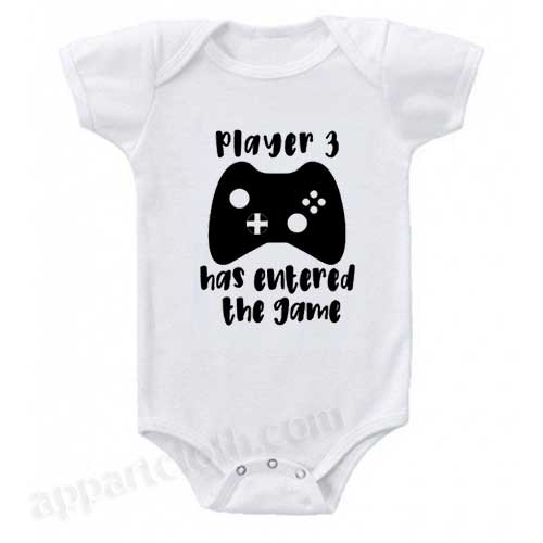 Gamer Dad Funny Baby Onesie