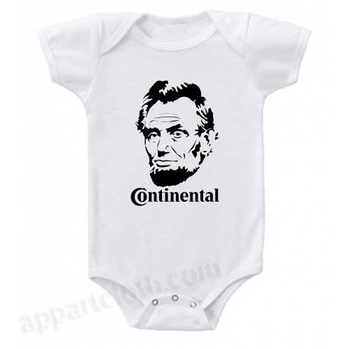 Lincoln Continetal Funny Baby Onesie, Funny Baby Bodysuit