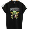 Baby Yoda Hug Philadelphia Flyers Shirts