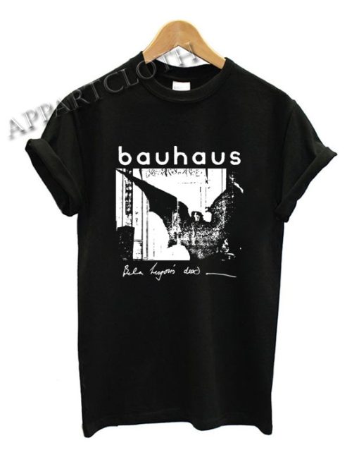 Bauhaus Bat Wings Bela Lugosi's Dead Shirts
