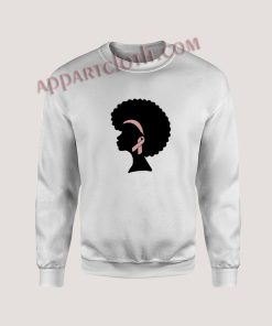 Breast Cancer Black Woman Unisex Sweatshirts