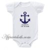 Daddy's Lil Sailor Funny Baby Onesie