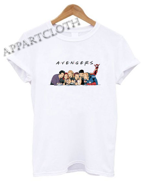 Friends TV show mashup Avengers Shirts