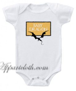 Game of Thrones - Baby Dragon Funny Baby Onesie