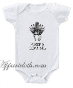 Game of Thrones - Poop Is Coming Funny Baby Onesie