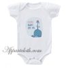 I Whale Always Love You Funny Baby Onesie