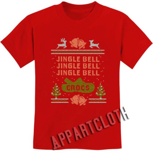 Jingle Bell Crocs Christmas Shirts