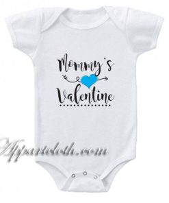 Mommy's Valentine Funny Baby Onesie