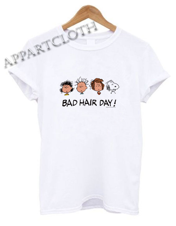 Snoopy Bad Hair Day Shirts Size XS,S,M,L,XL,2XL - appartcloth