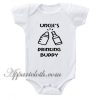 Uncles Drinking Buddy Funny Baby Onesie