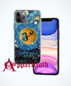 4th Doctor Supermoon starry night iPhone Case and Cover