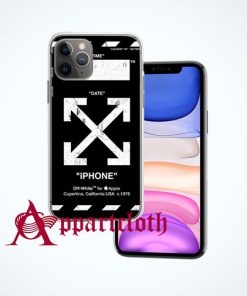 BLACK OFF WHITE iPhone Case and Cover