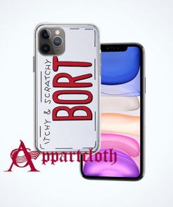 BORT License Plate iPhone Case and Cover