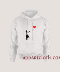 Banksy Girl With Balloon Hoodies
