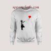 Banksy Girl With Balloon Unisex Sweatshirts