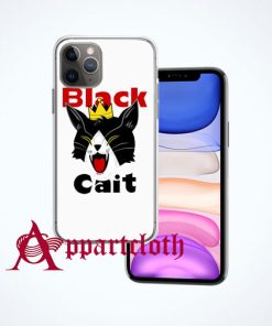 Black Cait Fireworks iPhone Case and Cover