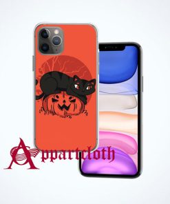 Black Cat Halloween iPhone Case and Cover