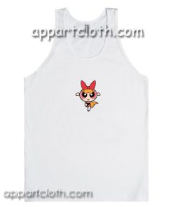 Blossom Powerpuff Girls Adult tank top