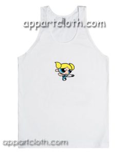 Bubbles Powerpuff Girls Adult tank top