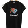 Diamond Supply Painted Floral Shirts