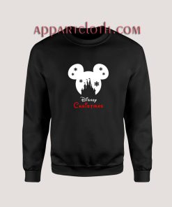 Disney SNOWFLAKE CASTLE Mickey Unisex Sweatshirts