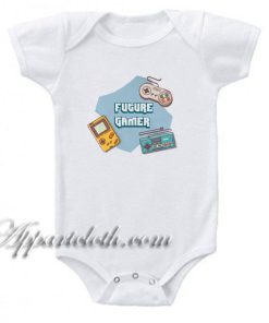 Future Gamer Funny Baby Onesie