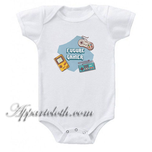 gamer baby onesie