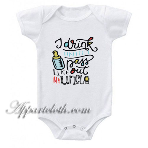funny uncle onesies