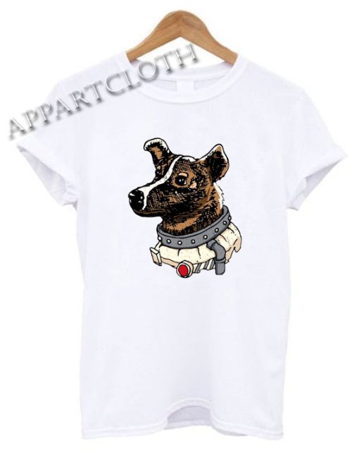 Laika Space Traveler Wanderlust Dog Shirts Size XS,S,M,L,XL,2XL