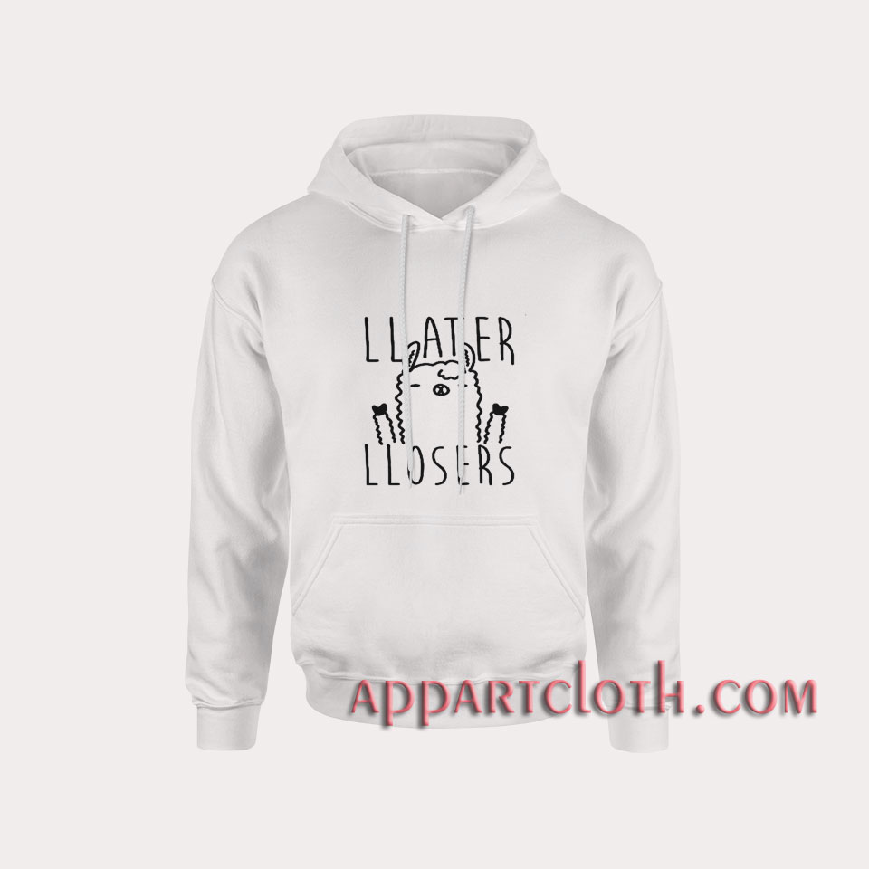 Later Losers Llama Hoodies