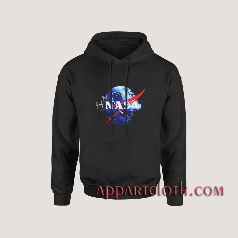 Nasa death star Hoodies