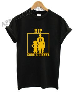 Rip Kobe and Gianna Shirts