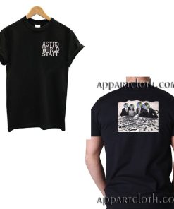 Travis Scott Astroworld Staff Shirts