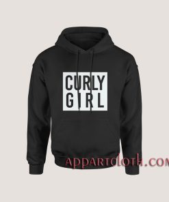 curly girl Hoodies