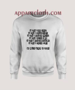 Ava Adore Billy Corgan Quote Sweatshirts