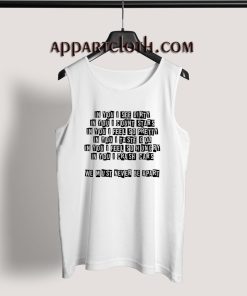 Ava Adore Billy Corgan Quote Tank Top