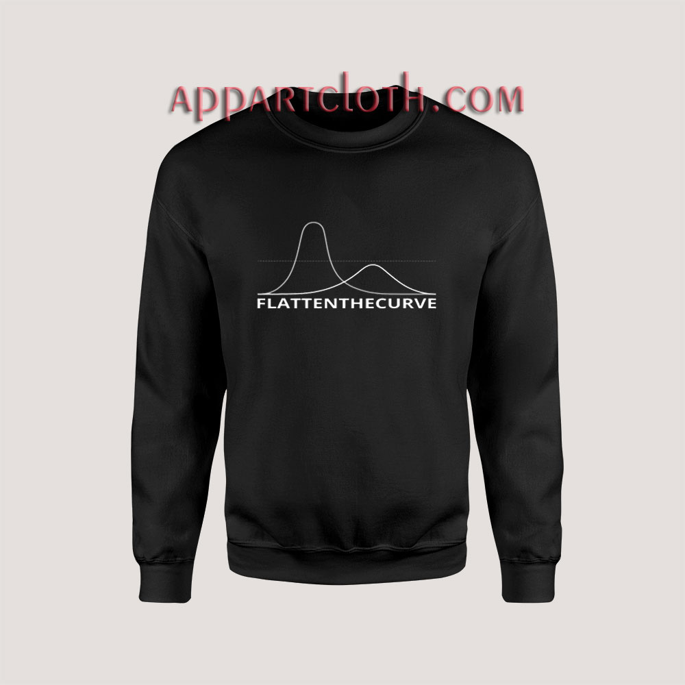 Flatten The Curve Virus Protection Sweatshirts