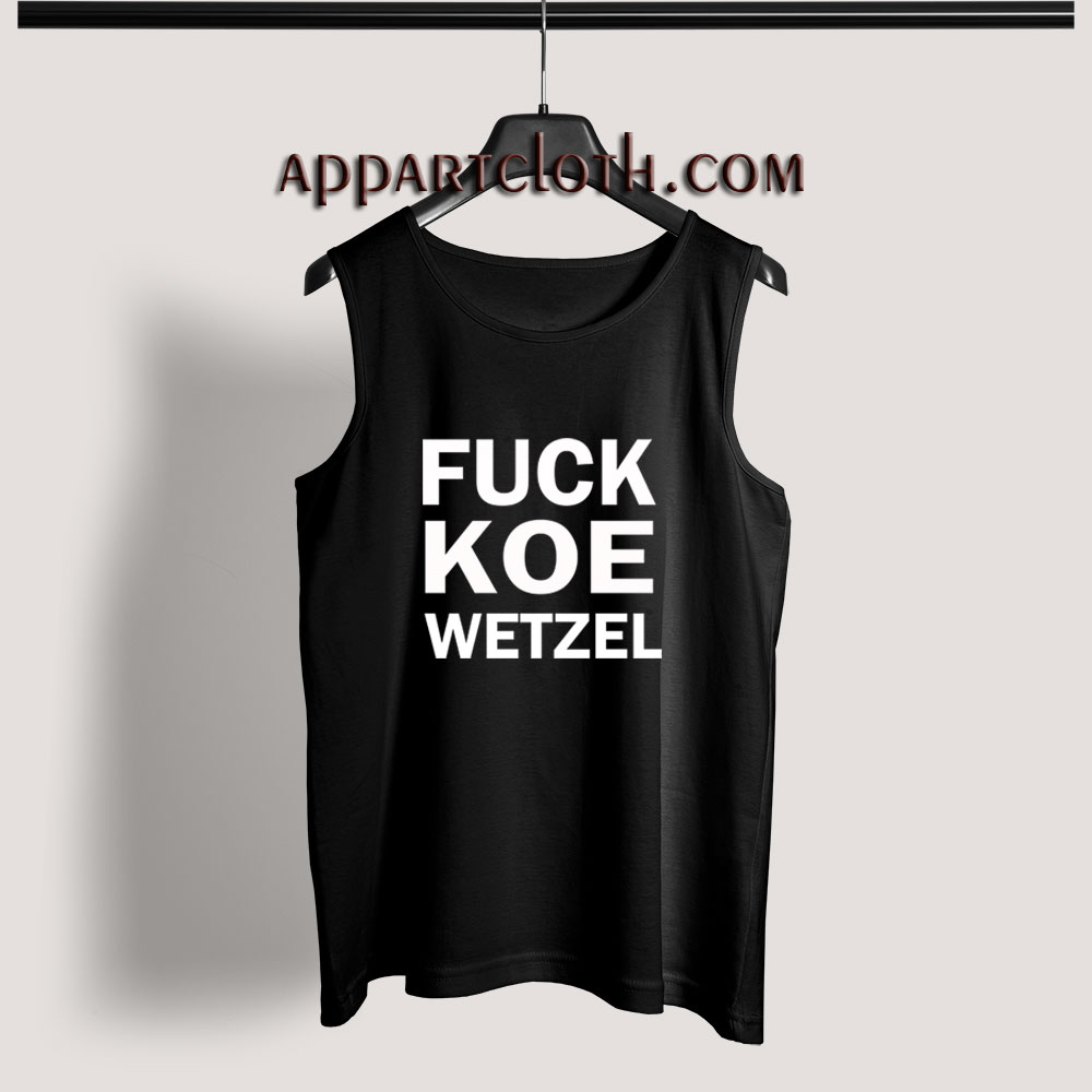 Fuck Koe Wetzel Master Tank Top