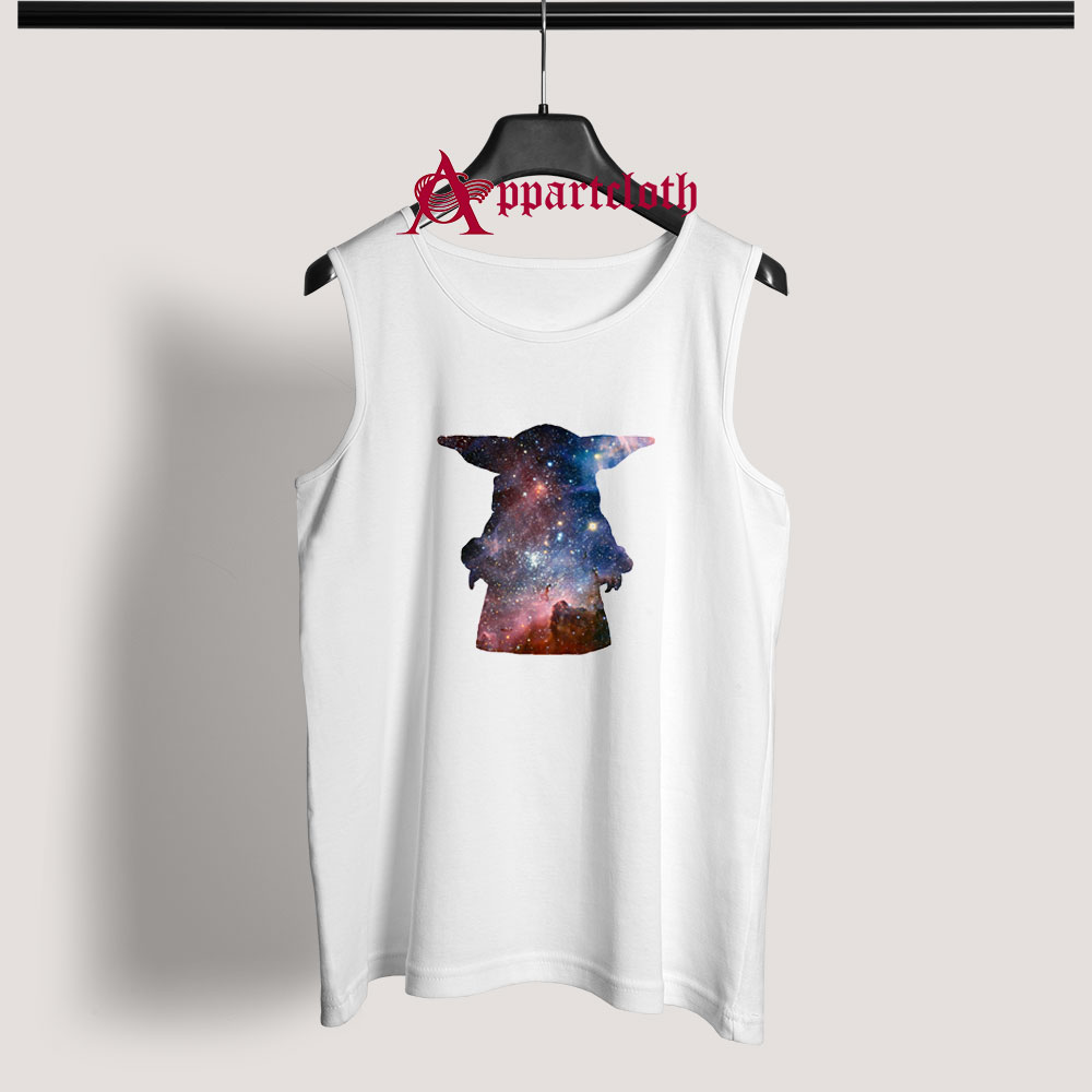 Galaxy Baby Yoda Tank Top