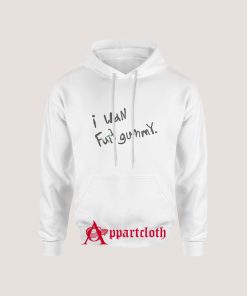 I Wan Fuit Gummy Font Hoodies