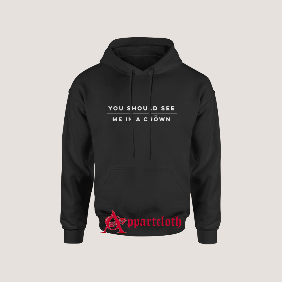 In a Crown Fitted Hoodies